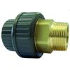 3-way coupling in PVC-U Serie: 550 PN16 conical external thread